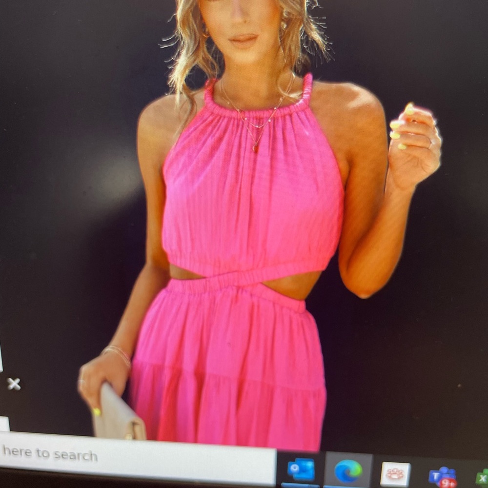 GUC Vici Cut Out Dress